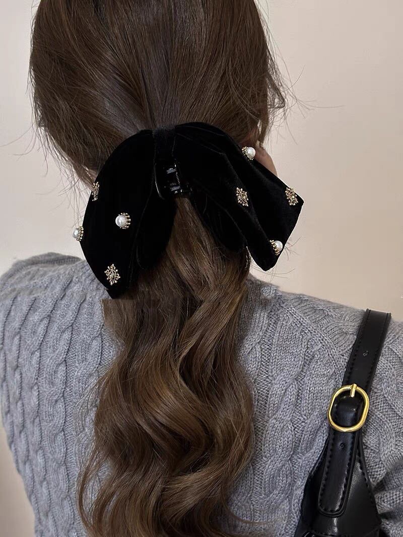 Big Ribbon Hair Clip 大きなリボンヘアークリップ R01438