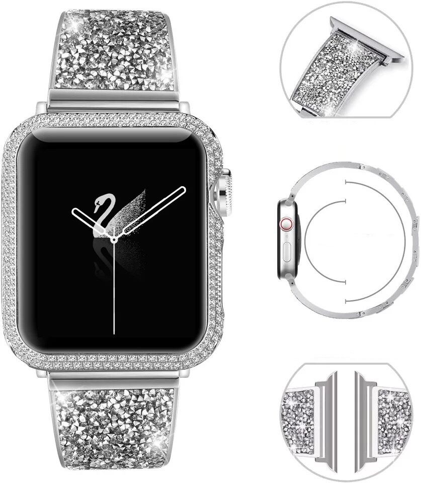 おしゃれなキラキラアップルウォッチバンド Shining Apple Watch Belts AWB0069