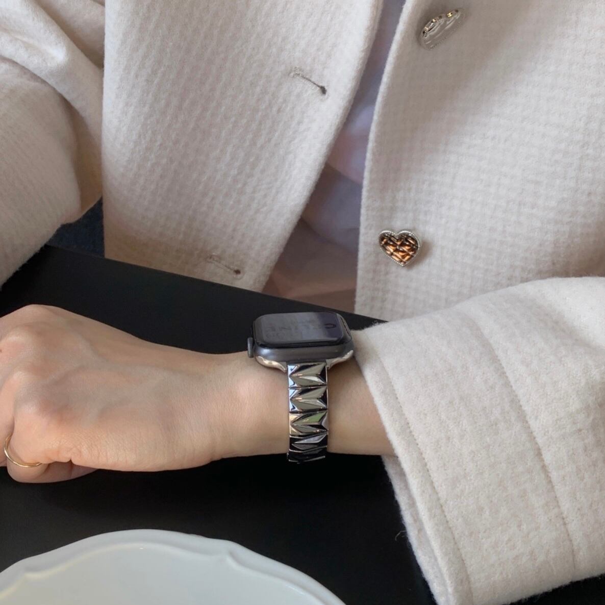 Simple Skinny Triangle Apple Watch Band シンプルスキニートライアングルバンド R01247