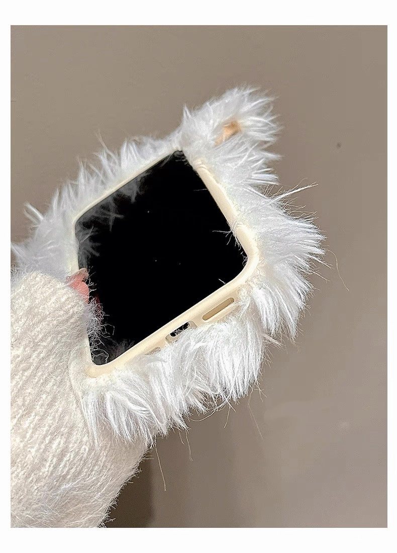 ”Scruffy Cutie Puppy" iPhone Case ”ボサボサキュートワンちゃん” iPhoneケース R02128