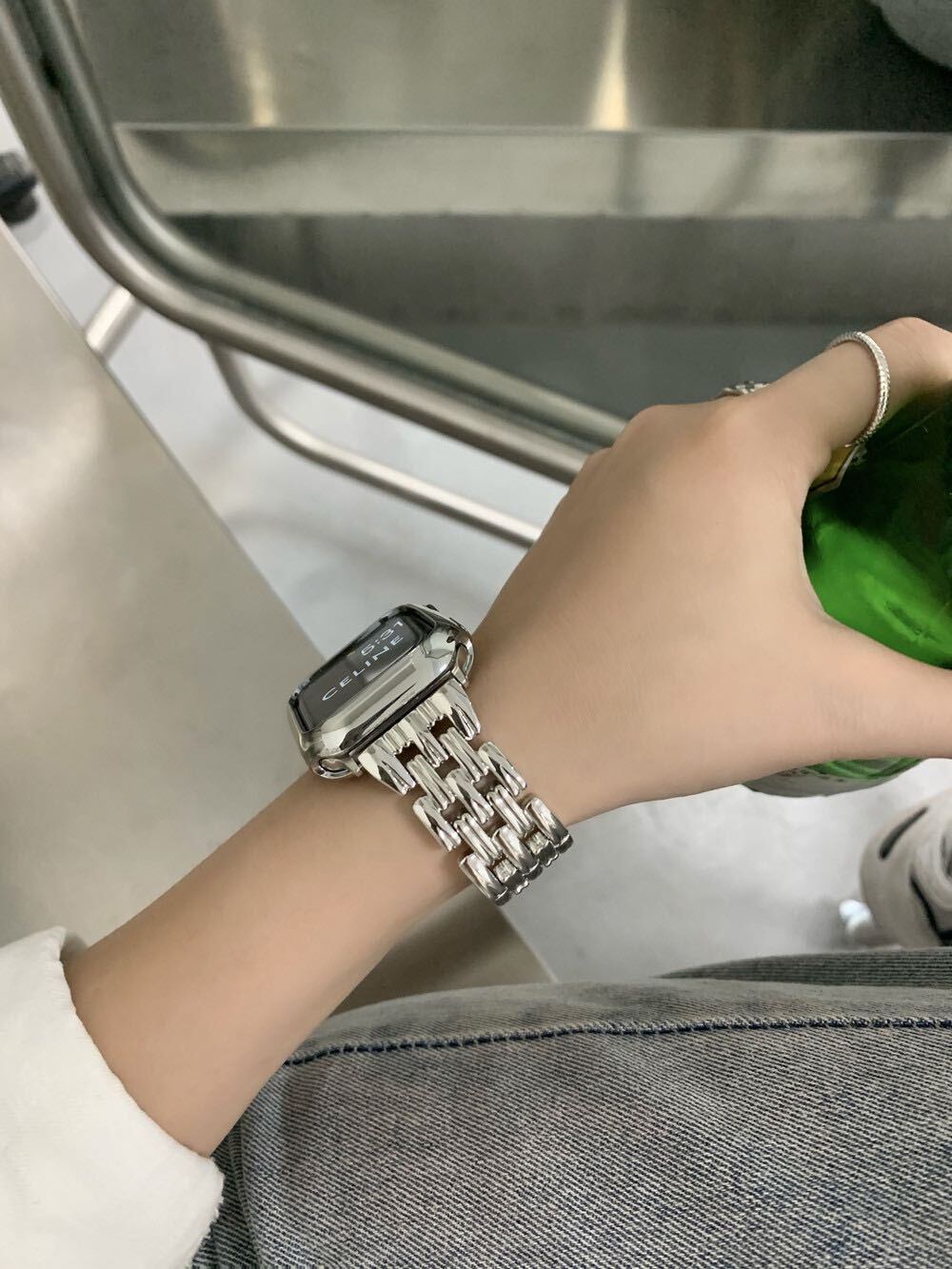 Simple Stripe Apple Watch Band R01169
