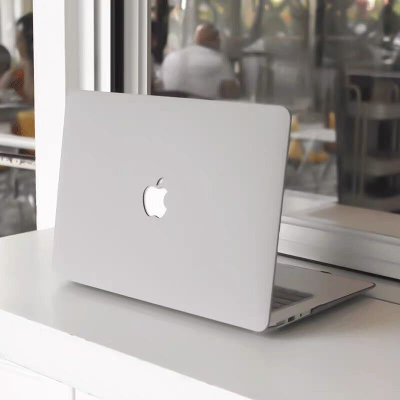 Grey Simple MacBook Cover グレーシンプルMacBookカバー R01239