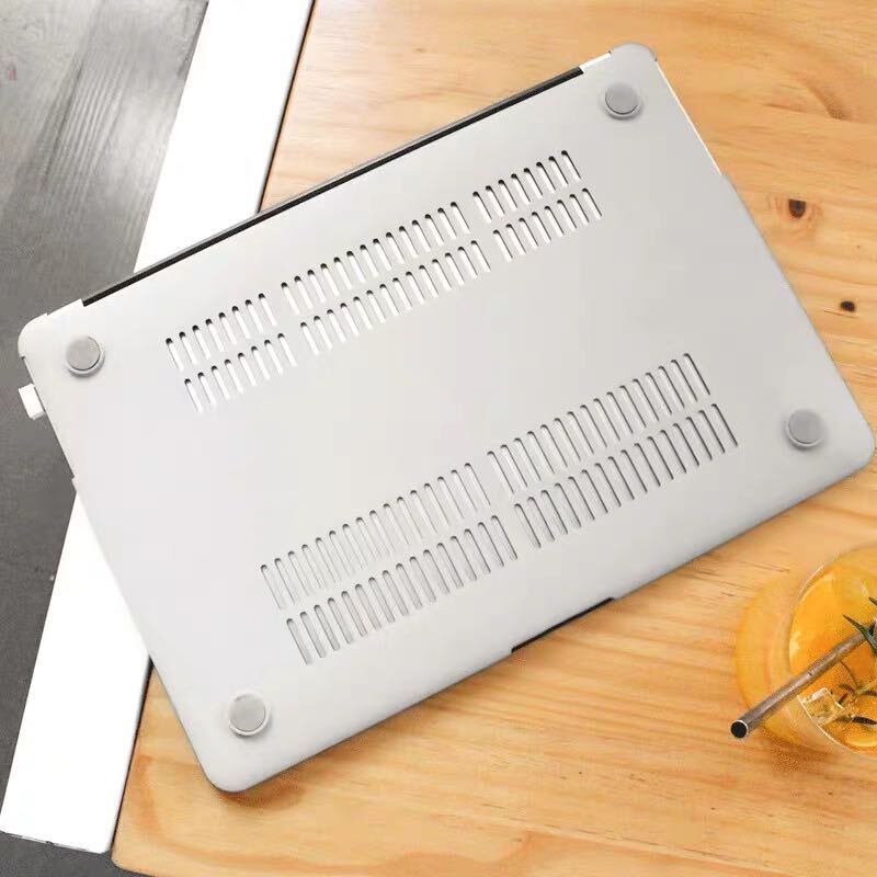 Grey Simple MacBook Cover グレーシンプルMacBookカバー R01239