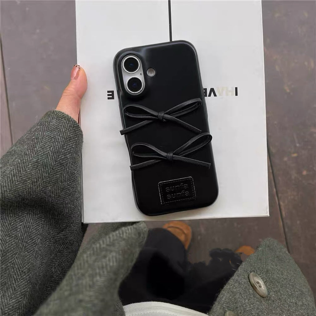 ”Double Ribbon" iPhone Case ”リボンリボン” iPhoneケース R02125
