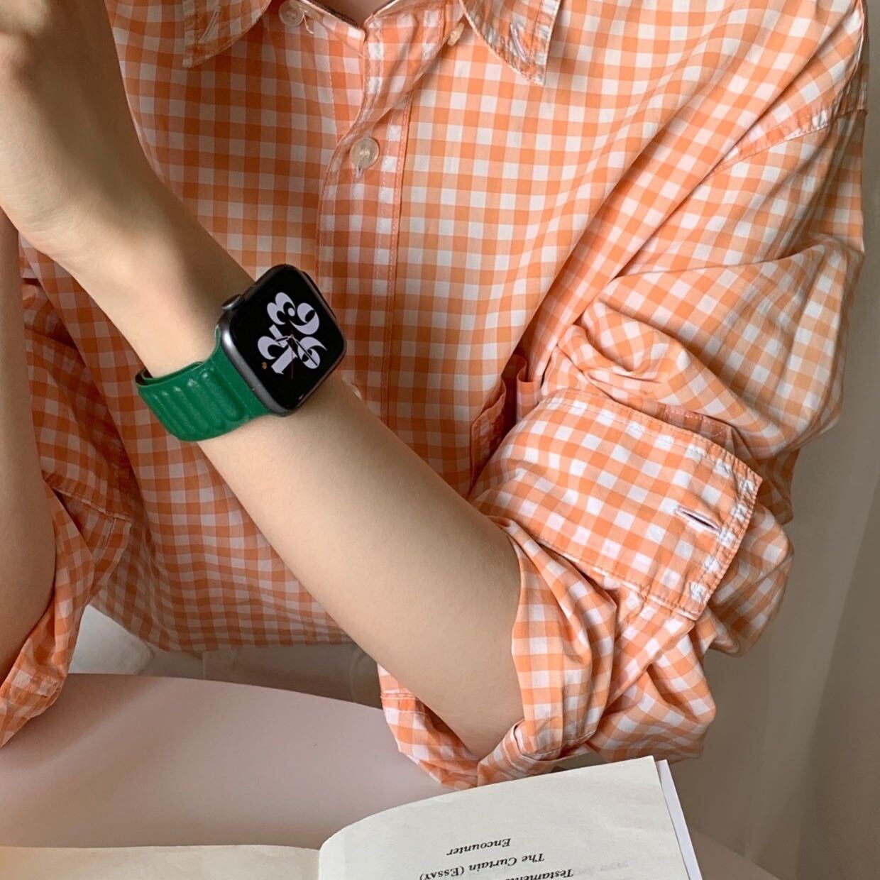 Simple Magnet Apple Watch Band シンプルマグネットApple Watchバンド R01260