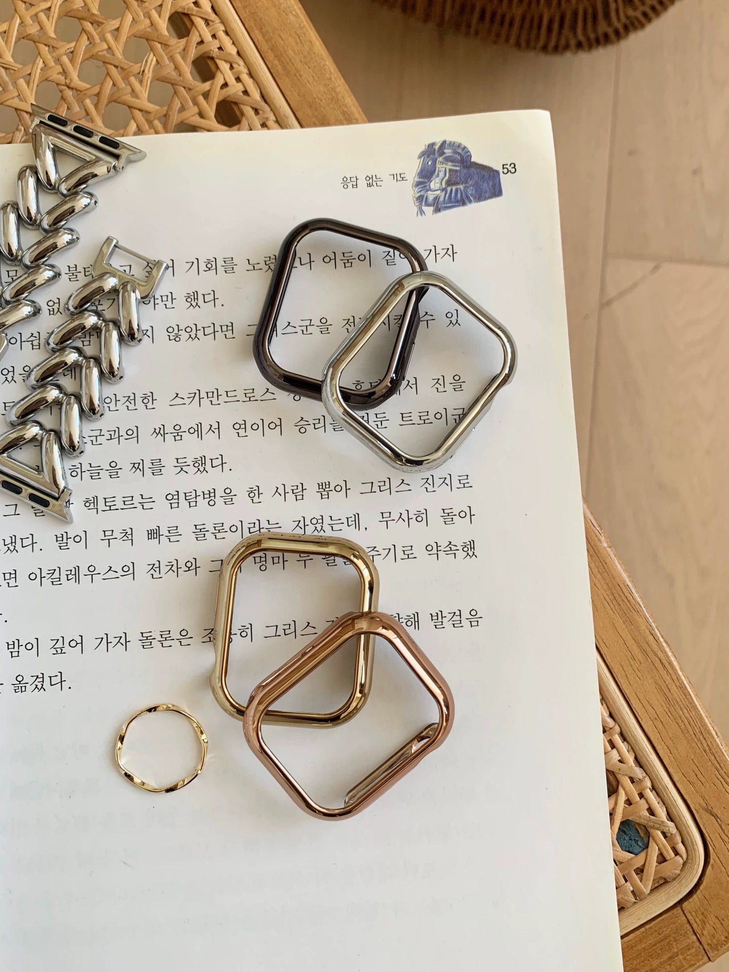 Simple Hard Apple Watch Case シンプルハードアップルウォッチケース R02109