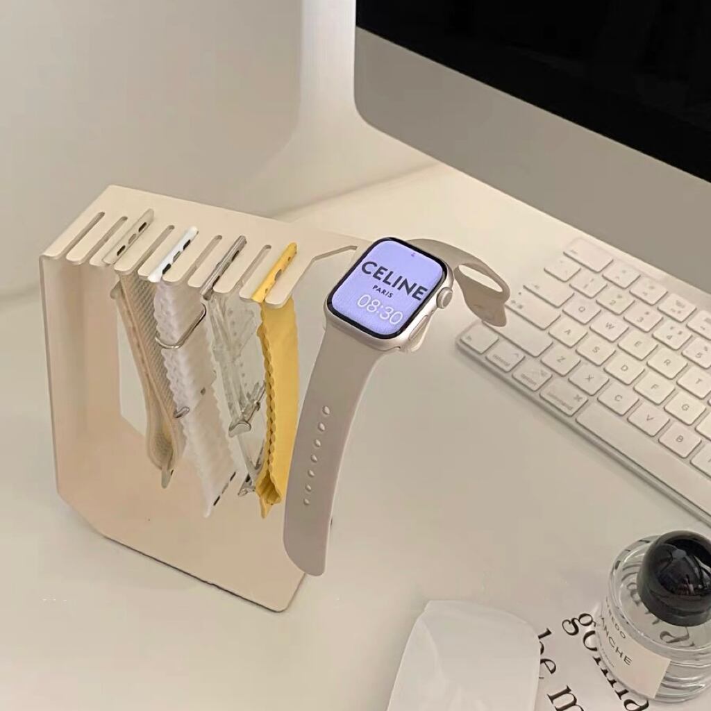 Pastel Color Apple Watch Band Stand パステルカラーApplewatchバンド収納充電スタンド R01441