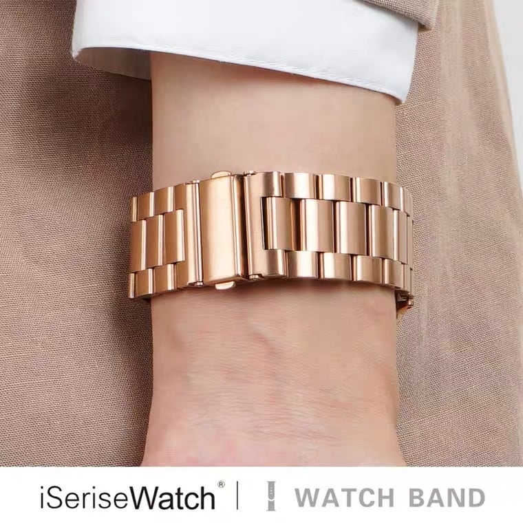 ローズゴールドチェーンのApple Watch Belts アップルウォッチ バンド AWB0001