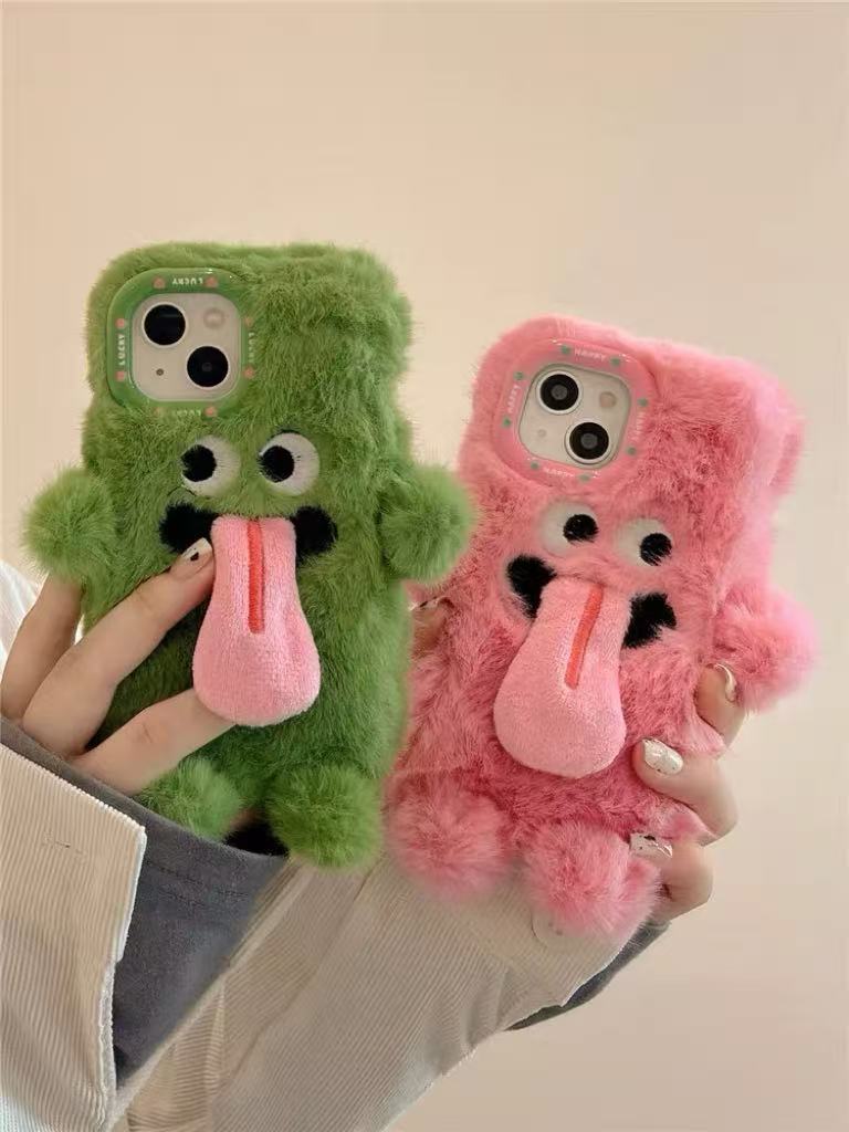 ”Licky Cuddle Buddy” iPhone case ”ペロペロモンスター” iPhoneケース R02121