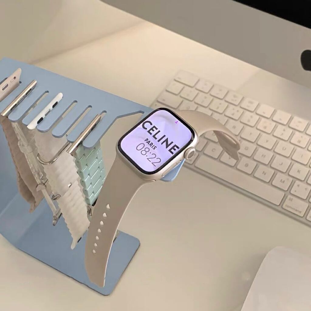 Pastel Color Apple Watch Band Stand パステルカラーApplewatchバンド収納充電スタンド R01441