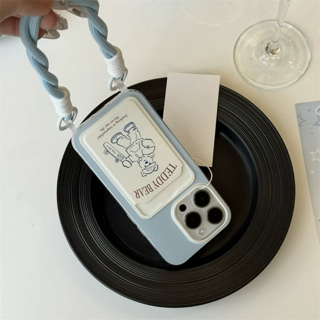 Teddy Bear iPhone case テディベアスマホケース R02038