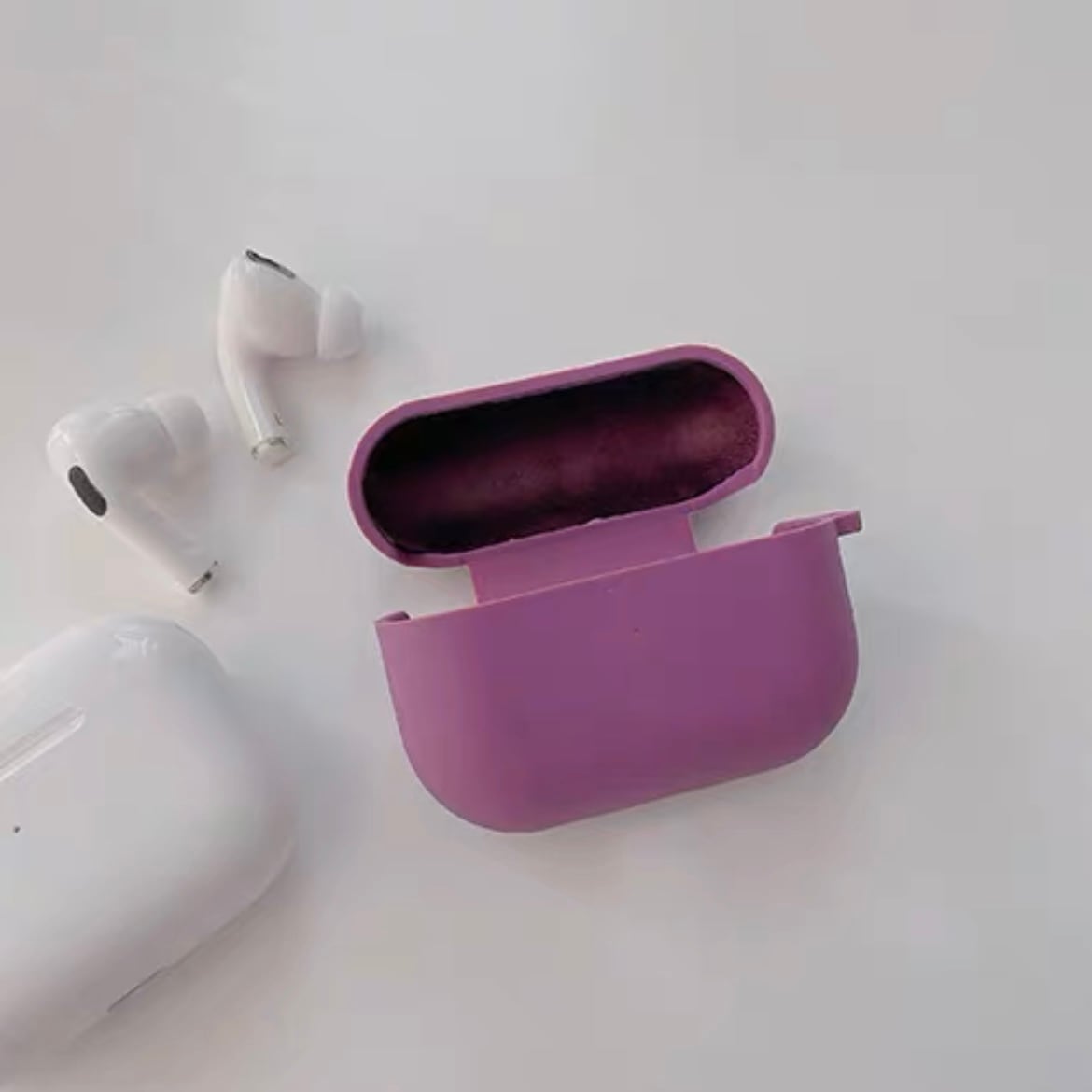 Simple Color AirPods case シンプルカラーAirPodsケース R01352