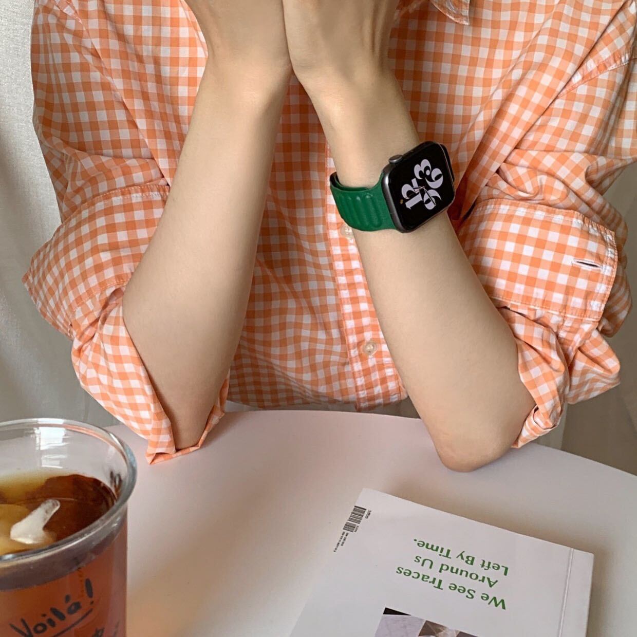 Simple Magnet Apple Watch Band シンプルマグネットApple Watchバンド R01260
