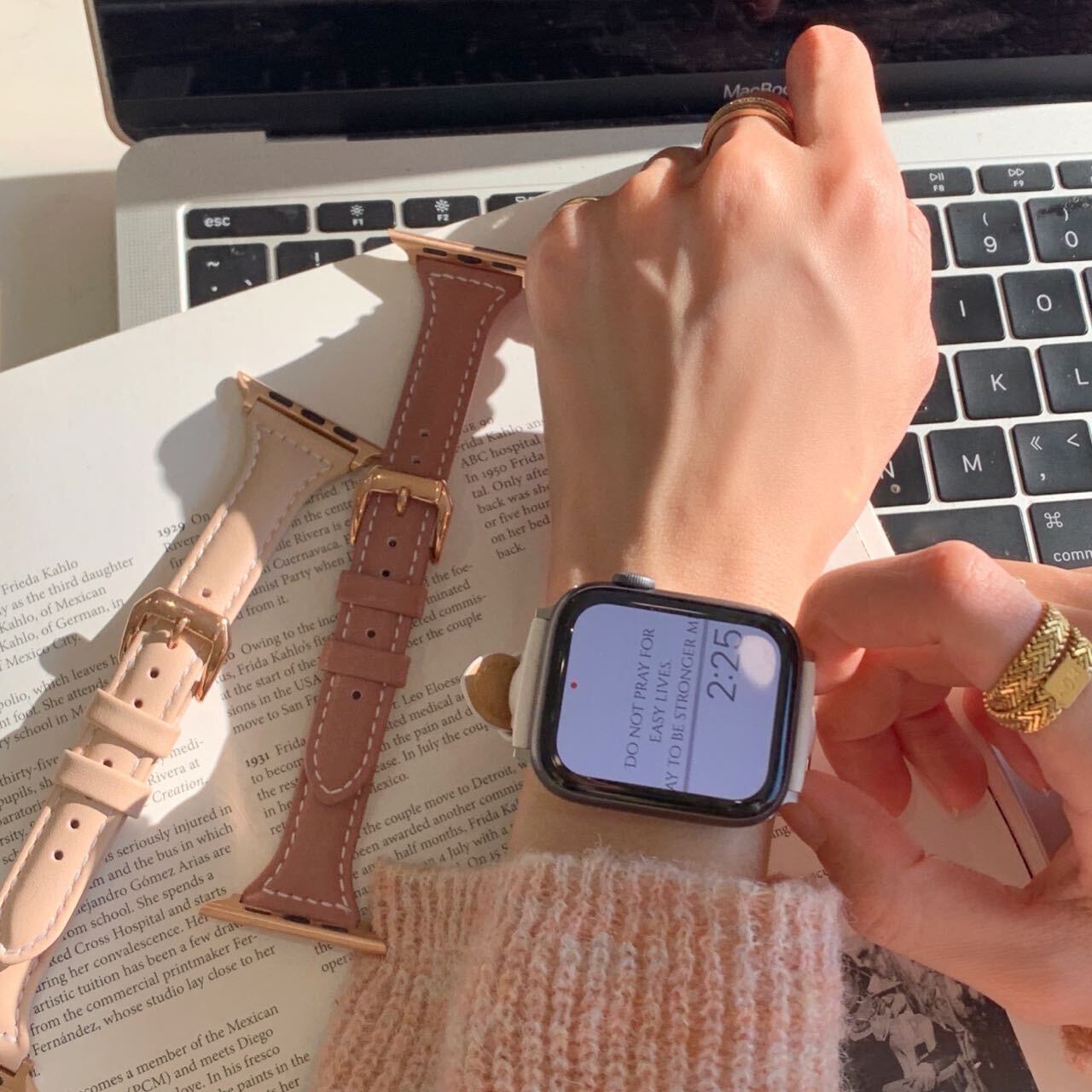 Simple Apple Watch Band シンプルApple Watchバンド R01263