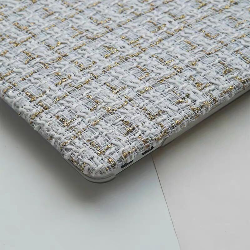 Grey Tweed MacBook Cover グレーツイードMacBookカバー R01418