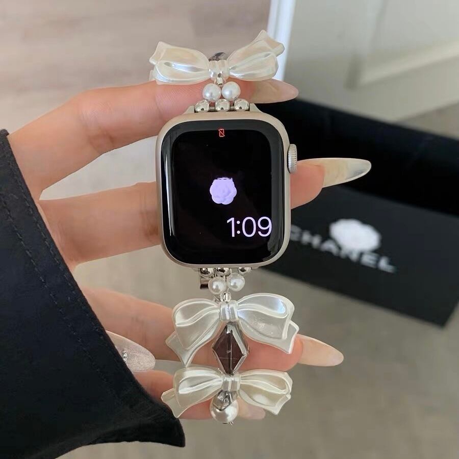 Ribbon Bracelet Apple Watch Band リボンブレスレットApple Watchバンド R01371