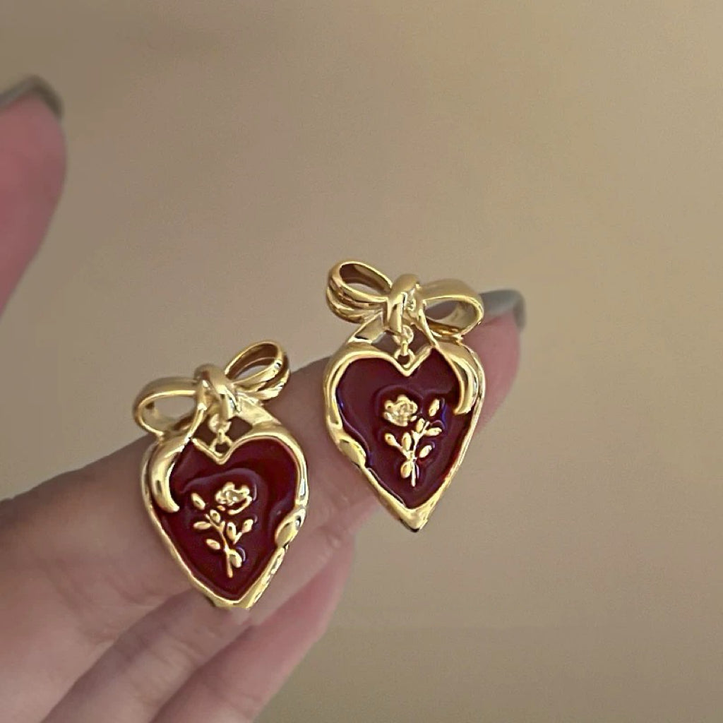 "Goodnight Rose" Earring ”グッドナイトローズ”ピアス R02083