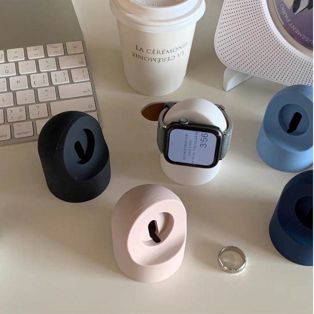 Silicon Apple Watch Charge Stand シリコンApple Watch充電スタンド R01204