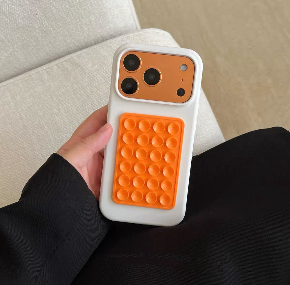 ”Stick Everything" iPhone Case ”全部くっつけて” iPhoneケース R02123