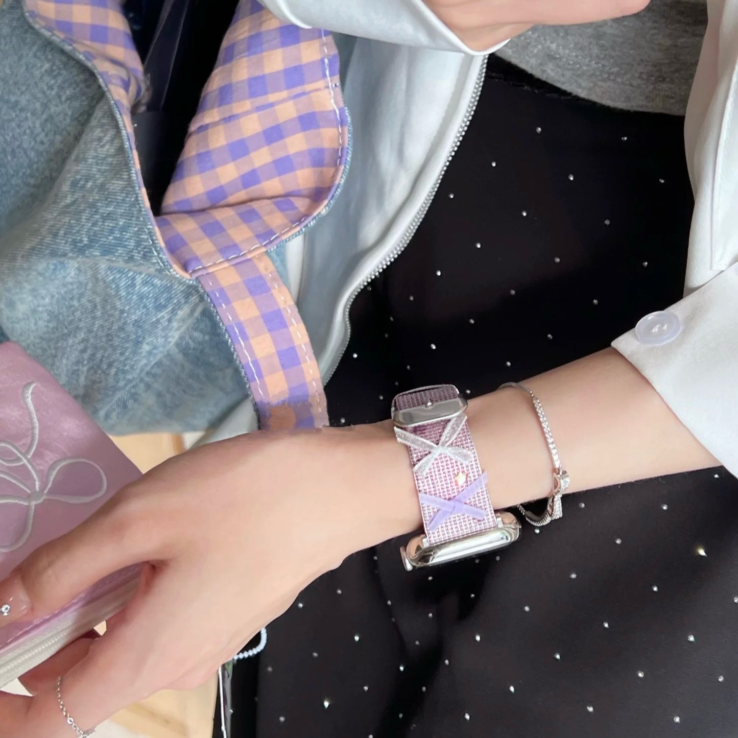Ribbon Apple Watch Band リボンAppleWatchバンド R02058