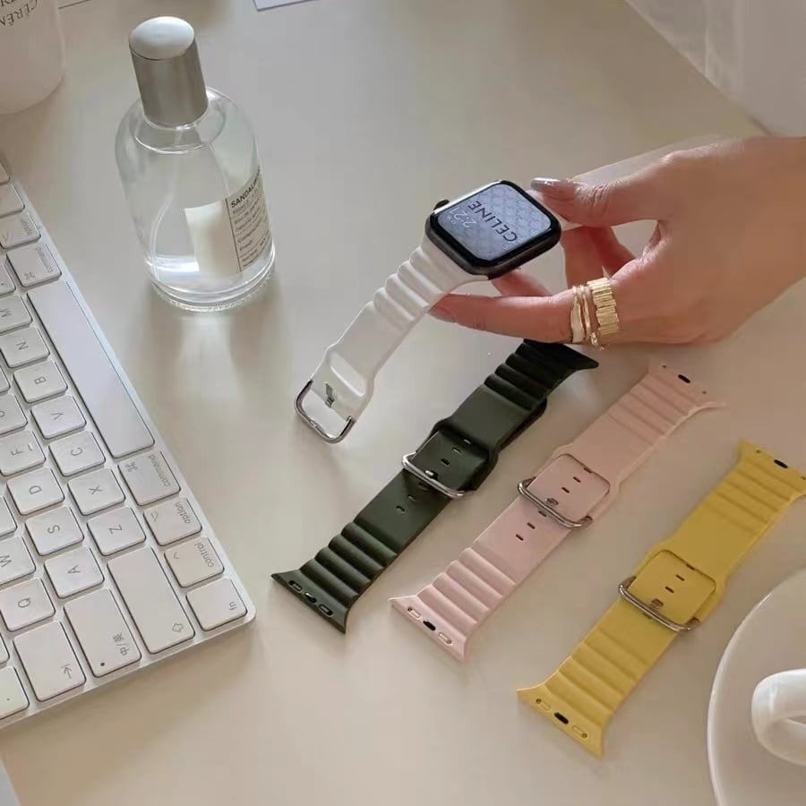 Simple Silicon Apple Watch Band シンプルシリコンアップルウォッチバンド R01270