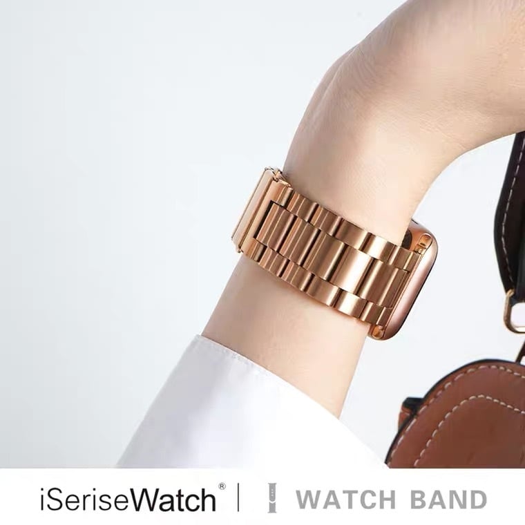 ローズゴールドチェーンのApple Watch Belts アップルウォッチ バンド AWB0001