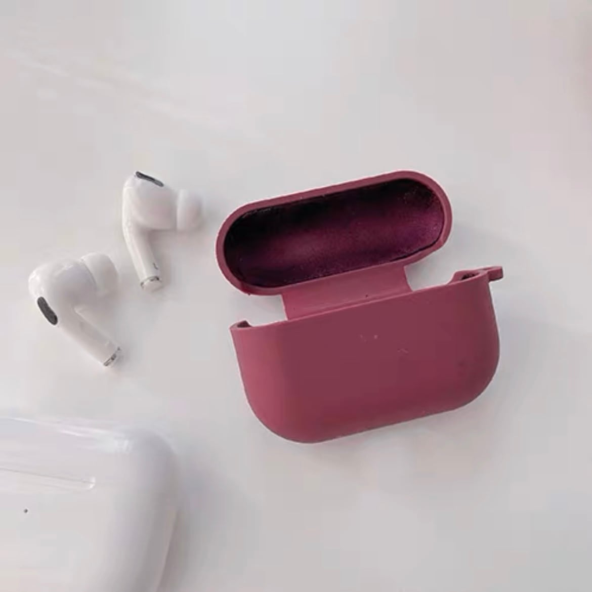 Simple Color AirPods case シンプルカラーAirPodsケース R01352