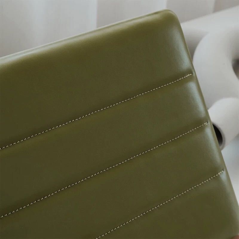 Puffy Green Color MacBook Cover クッショングリーンカラーMacBookカバー R01318