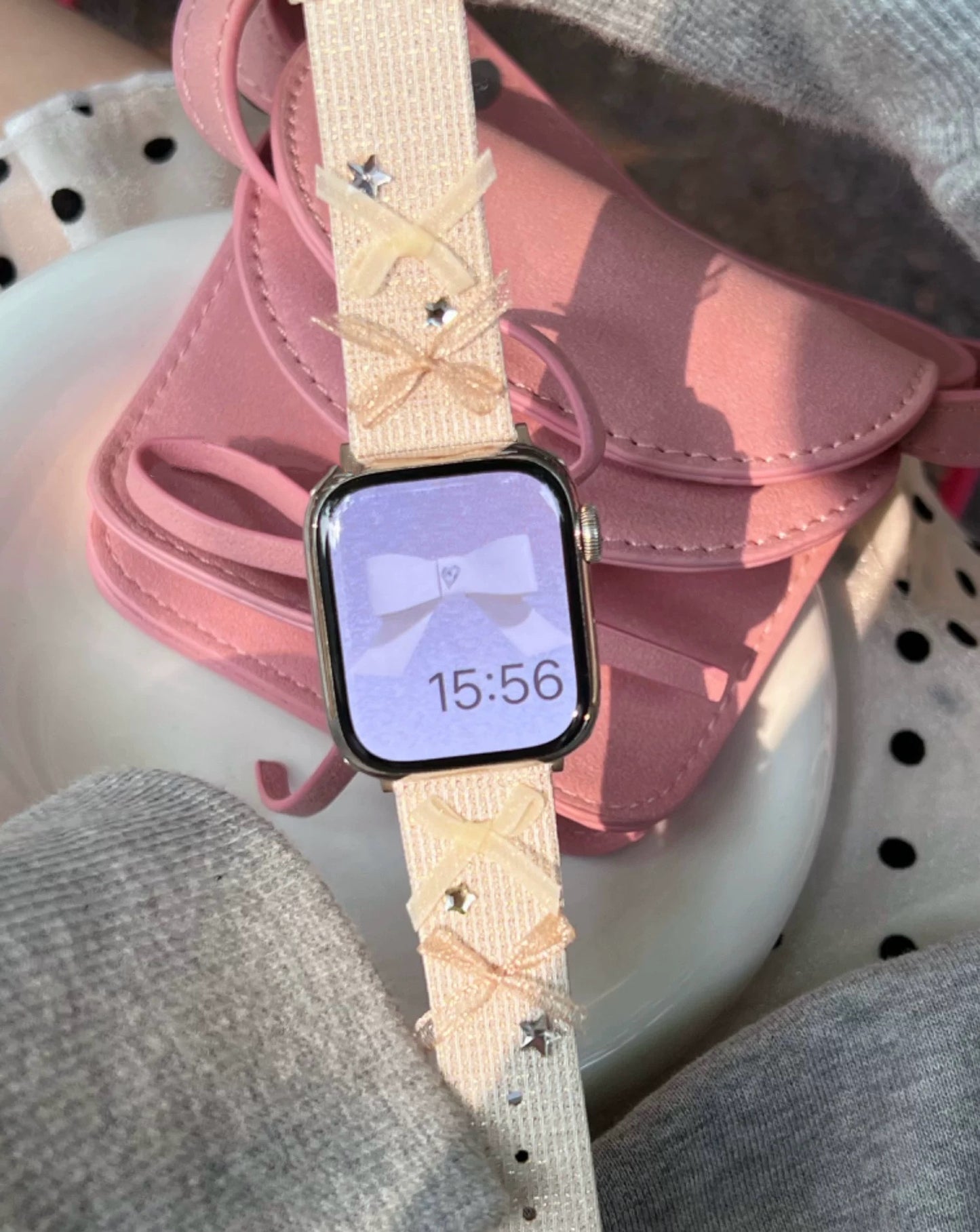 Ribbon Apple Watch Band リボンAppleWatchバンド R02058