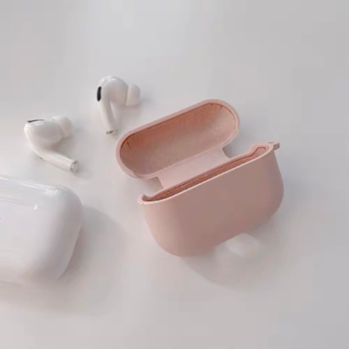 Simple Color AirPods case シンプルカラーAirPodsケース R01352