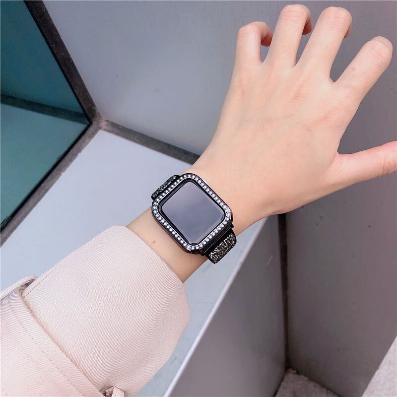 おしゃれなキラキラアップルウォッチバンド Shining Apple Watch Belts AWB0069