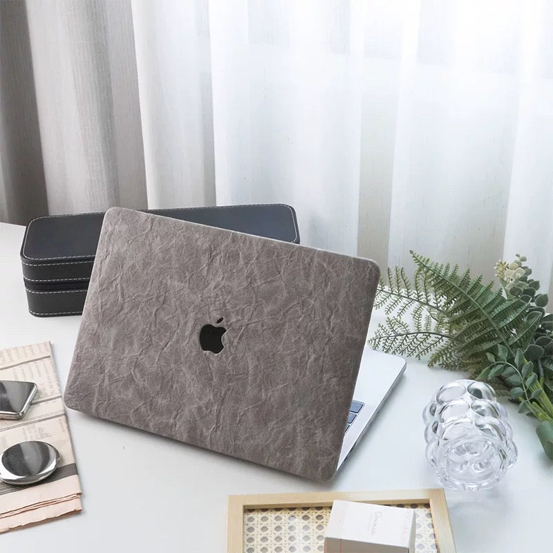 Brown Rock Texture MacBook Cover ブラウンロック模様MacBookカバー R02024