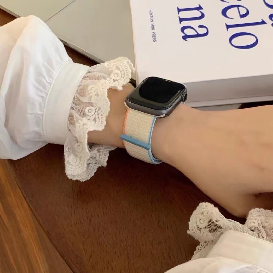 Simple Nylon Apple Watch Band シンプルナイロンApple Watchバンド R01229