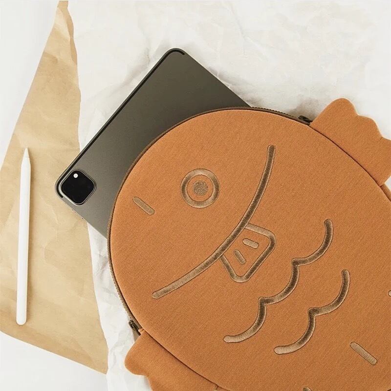 Taiyaki MacBook iPad Bag たい焼きMacBook iPad バッグ R01296