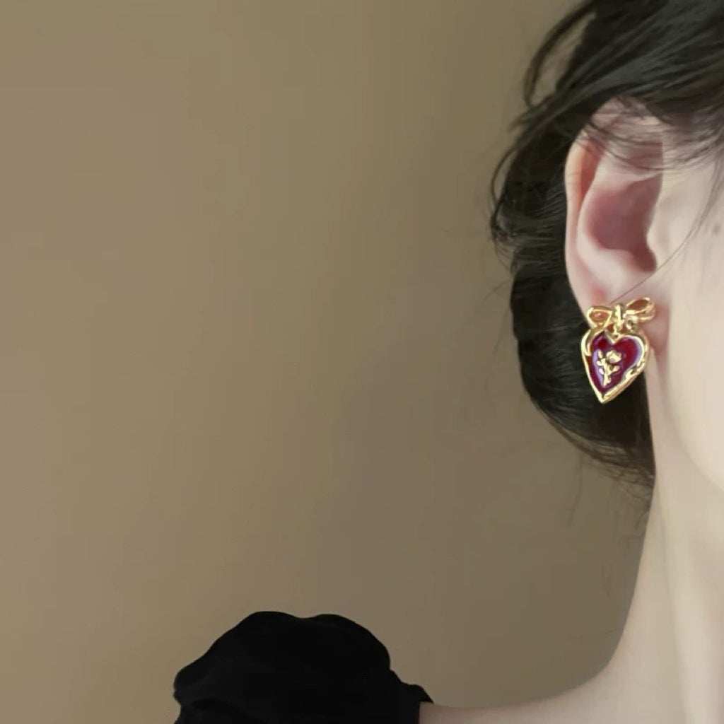 "Goodnight Rose" Earring ”グッドナイトローズ”ピアス R02083