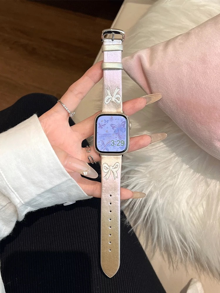 Satin Ribbon Apple Watch Band サテンリボンAppleWatchバンド R02060