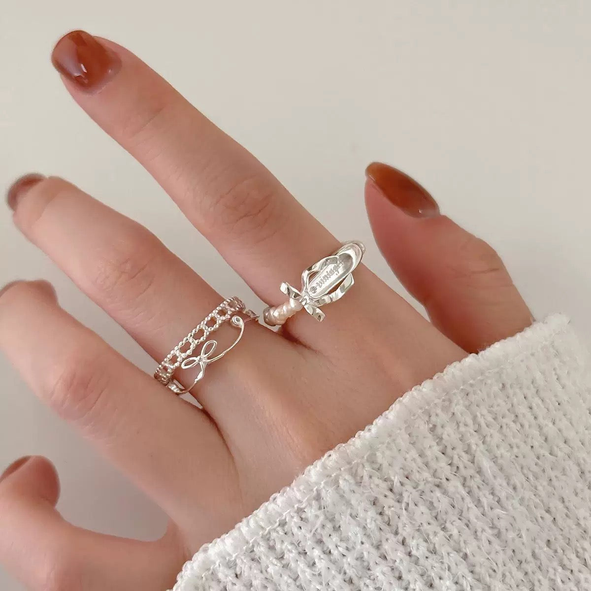 Ballet Pearl Ring バレーパールリング R02106