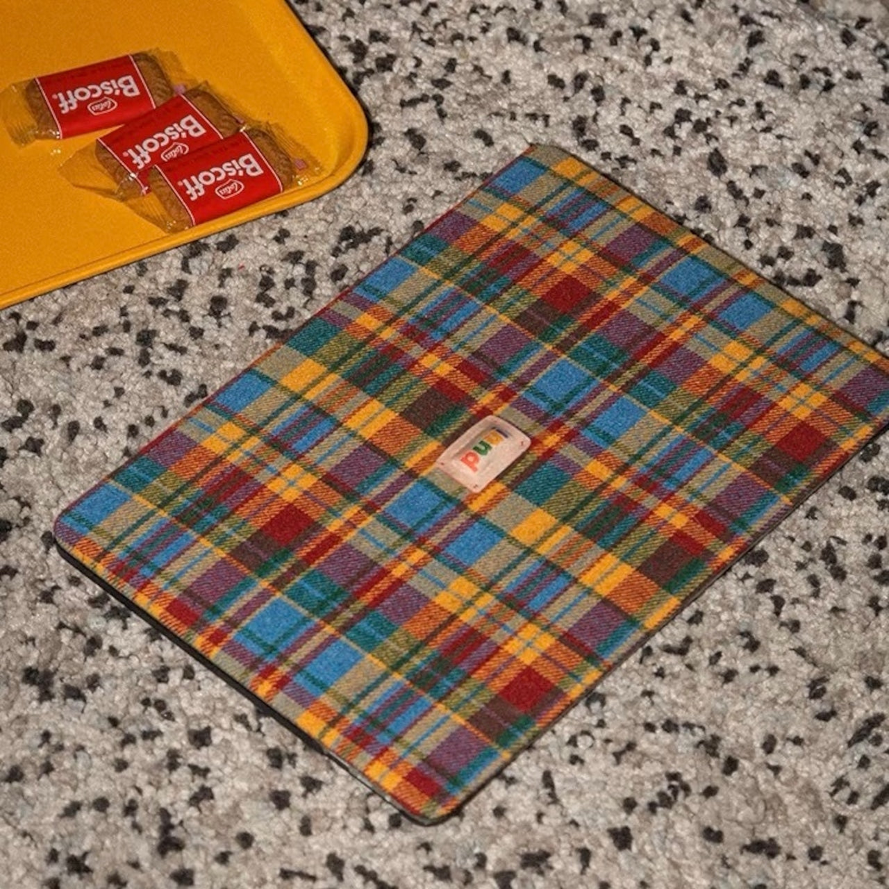 <Puui>Classic Check MacBook Cover クラシックチェック MacBookカバー R01455