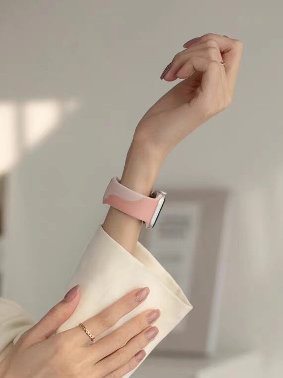 Marble Silicon Apple Watch Band R01172