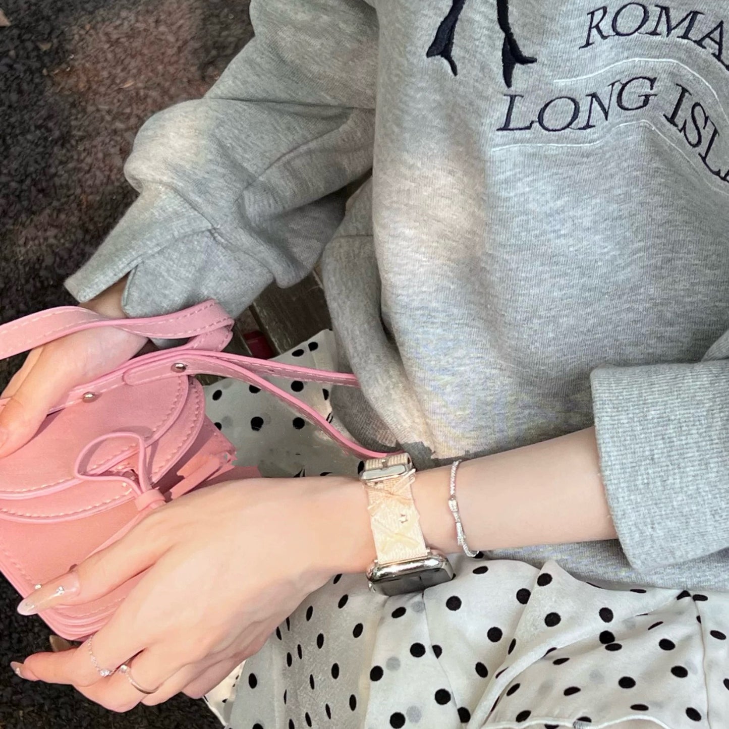 Ribbon Apple Watch Band リボンAppleWatchバンド R02058
