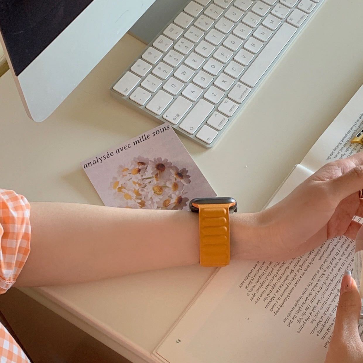 Simple Magnet Apple Watch Band シンプルマグネットApple Watchバンド R01260