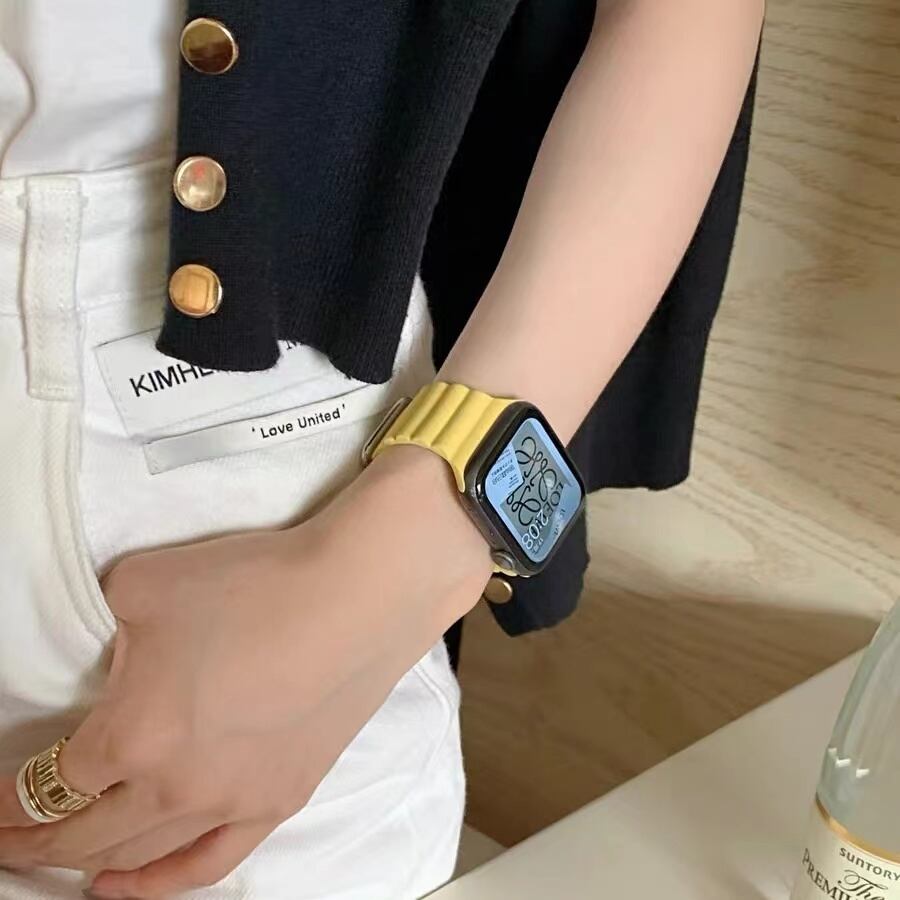 Simple Silicon Apple Watch Band シンプルシリコンアップルウォッチバンド R01270