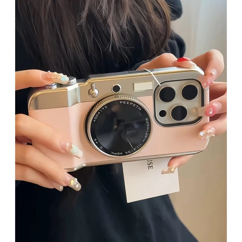 Camera iPhone case カメラスマホケース R02036