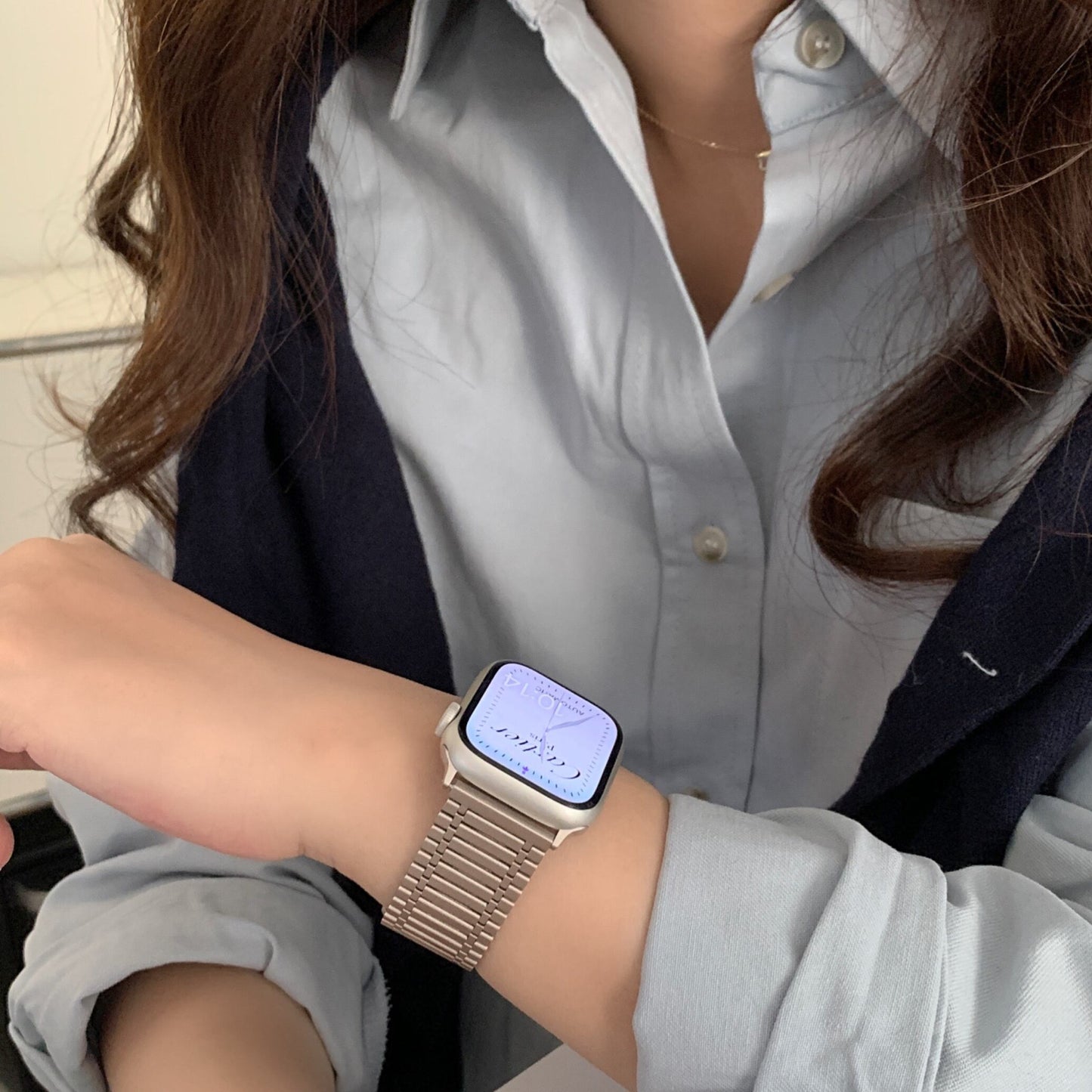 Simple Magnet Apple Watch Band シンプルマグネットApple Watchバンド R01439