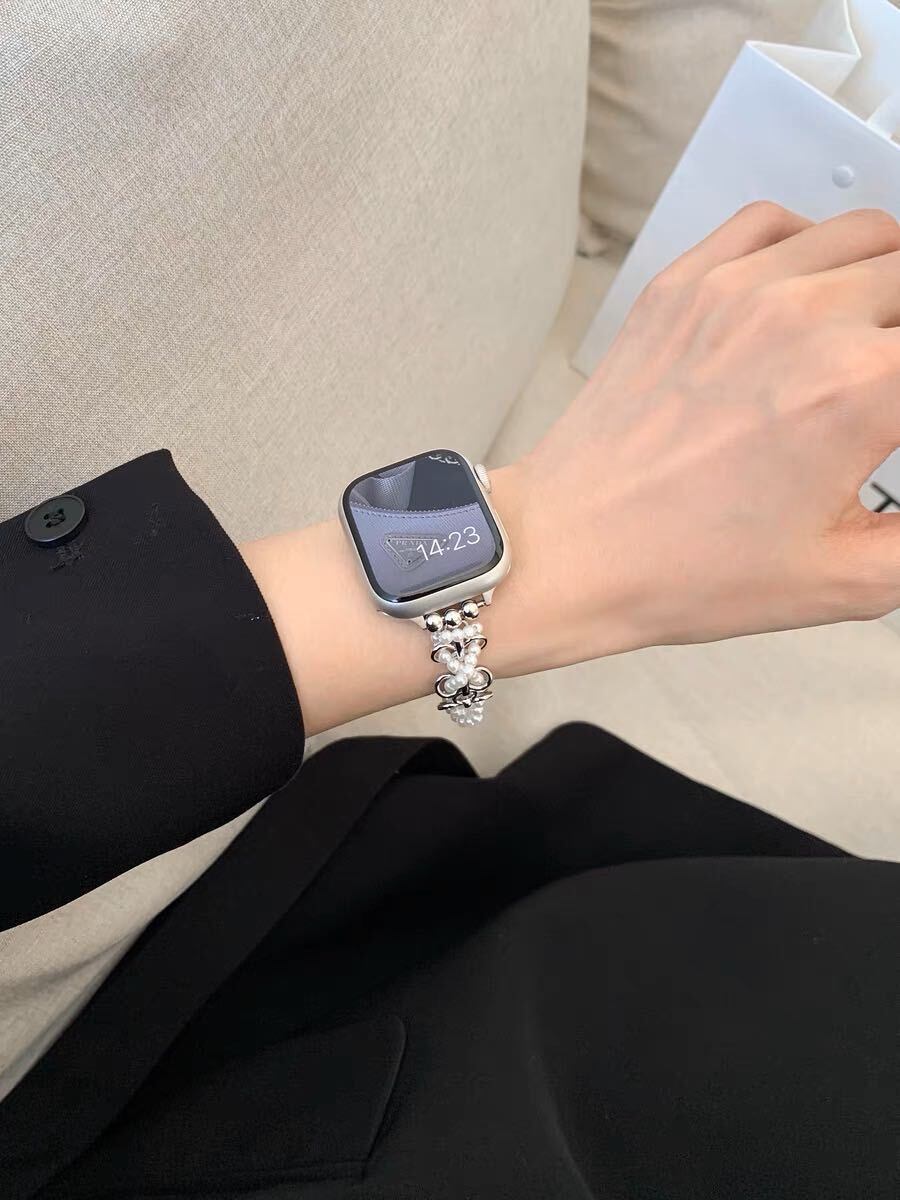 Pearl Apple Watch Band パールApple Watchバンド R01372