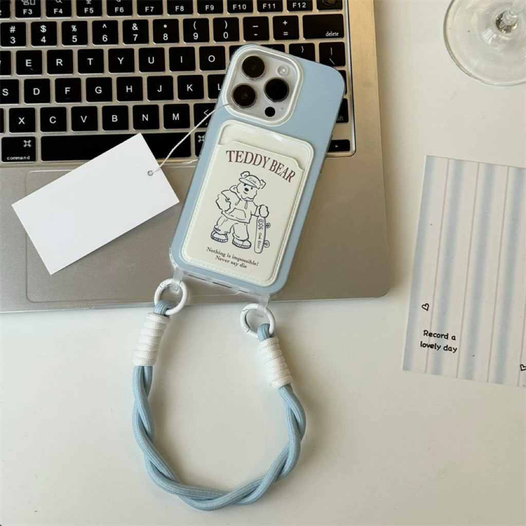 Teddy Bear iPhone case テディベアスマホケース R02038