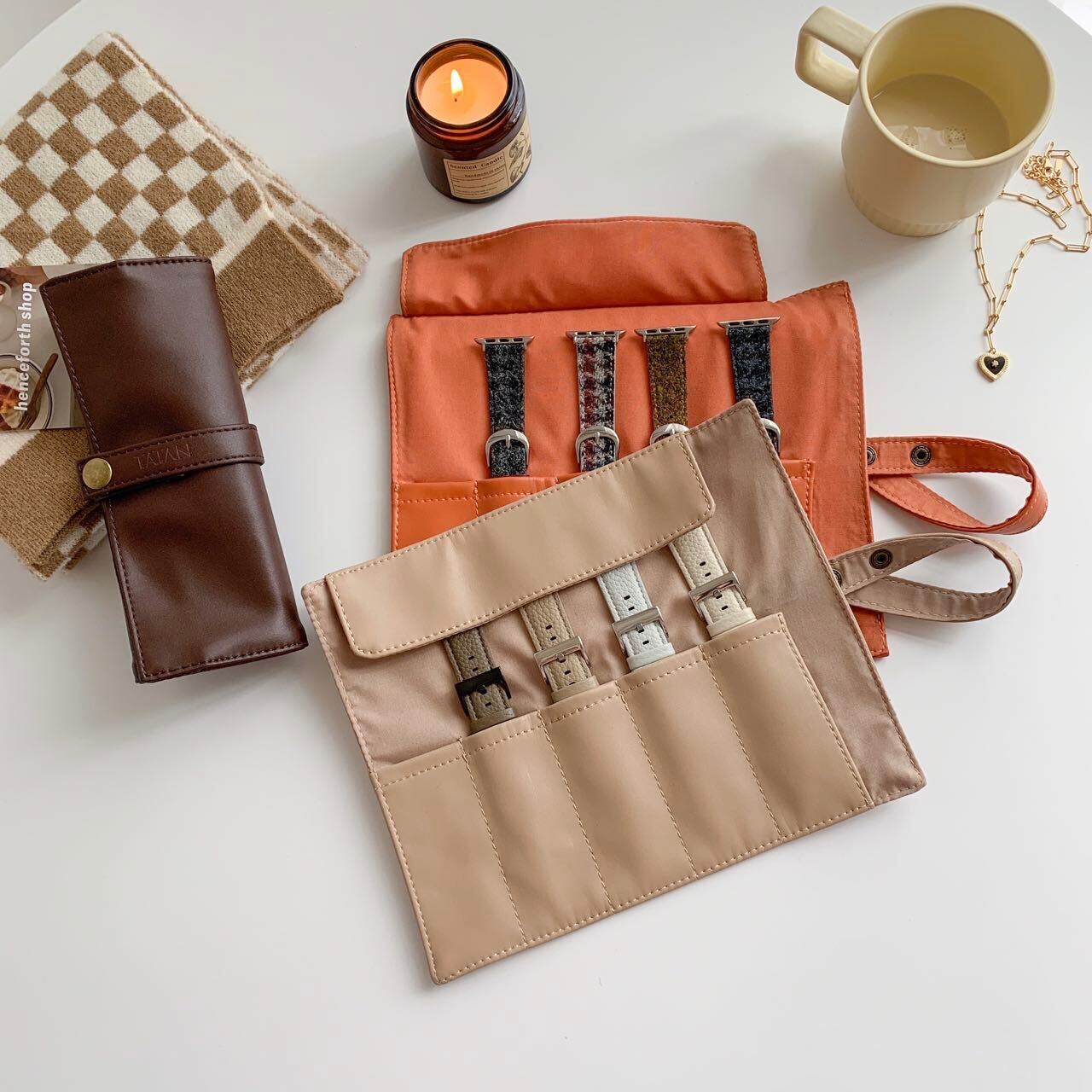 Leather Apple Watch Bag レザーApple Watchバッグ R01207