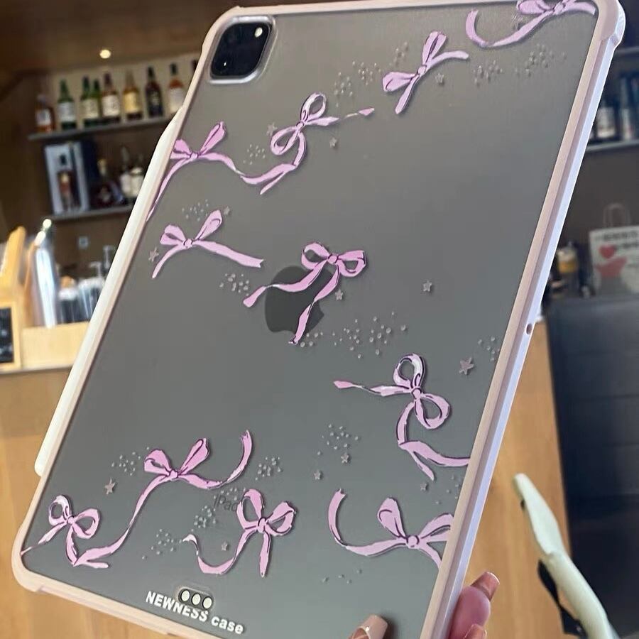 Ribbon Clear iPad Case リボンクリアiPadケース R01396
