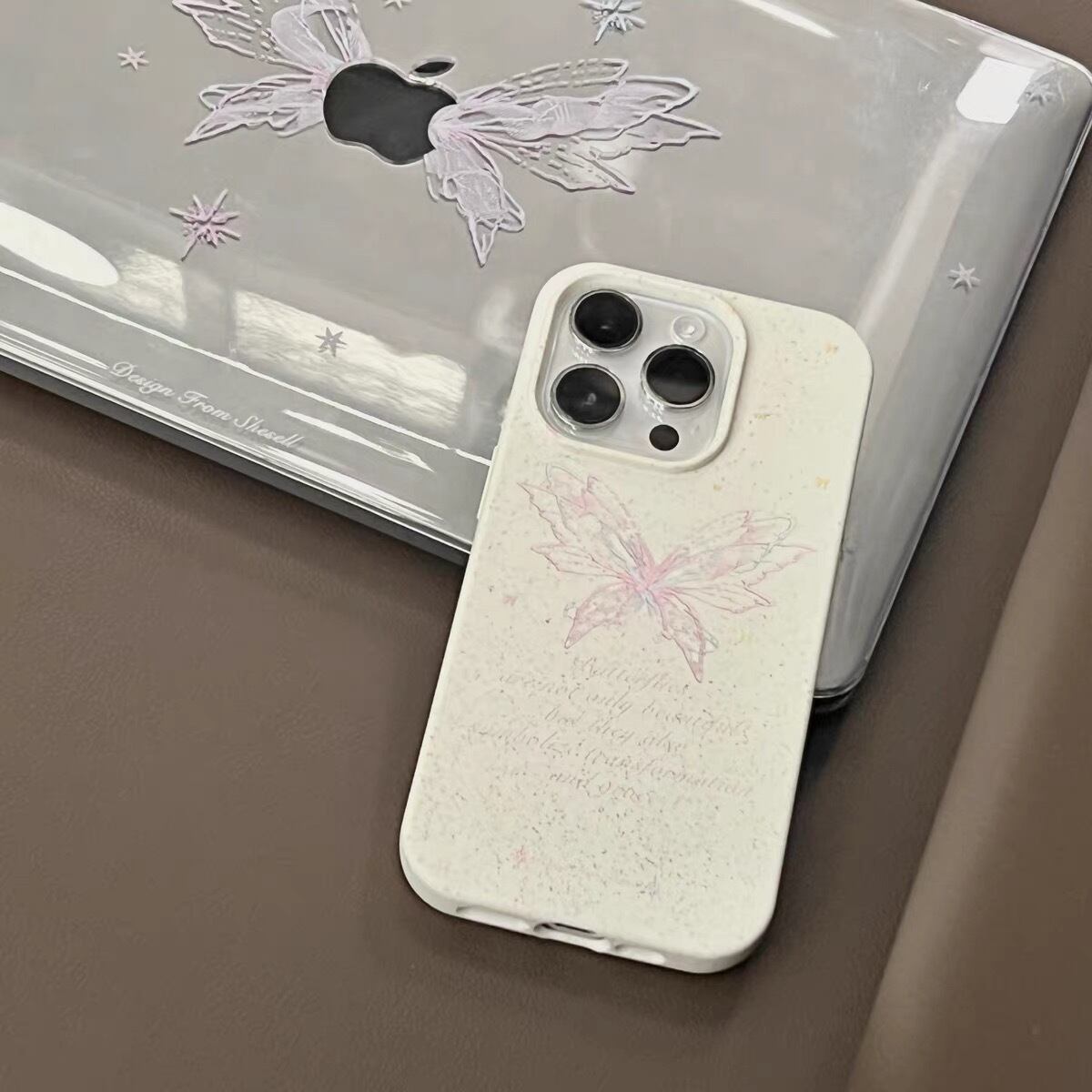 ”Butterfly Effect” degradable iPhone Case ”バタフライエフェクト”生分解性iPhoneケース R01388