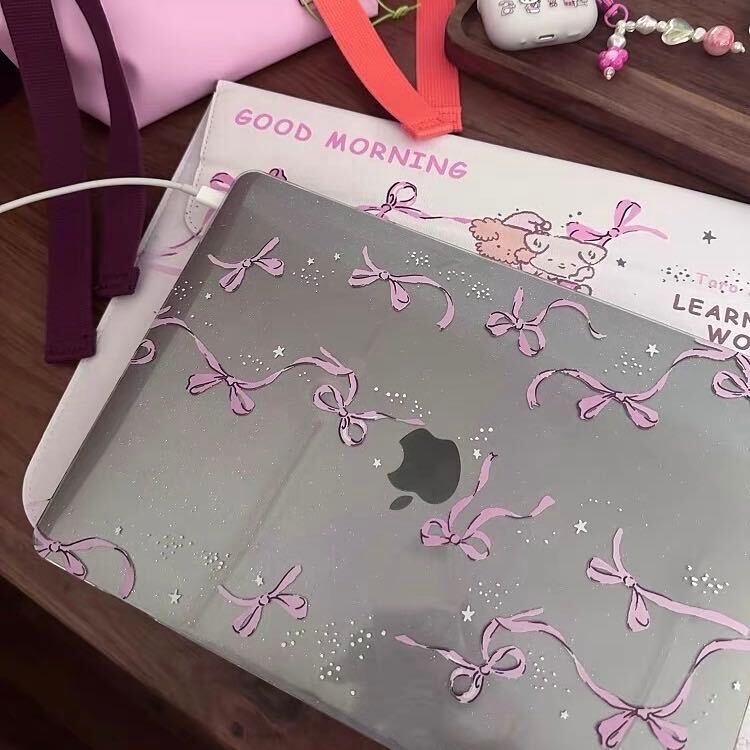 Ribbon Clear MacBook Cover リボンクリアMacBookカバー R01395